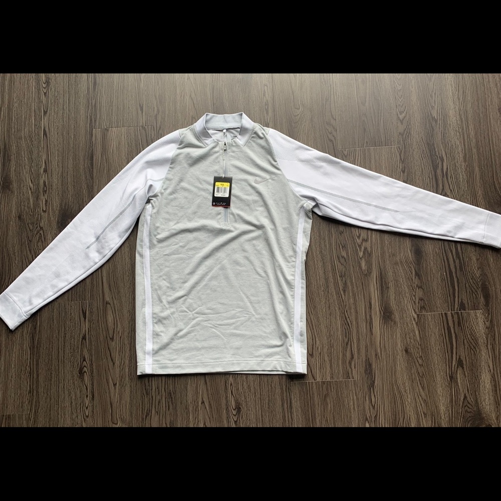 Nike Golf Engineered Half-zip Pullover Gray/ White